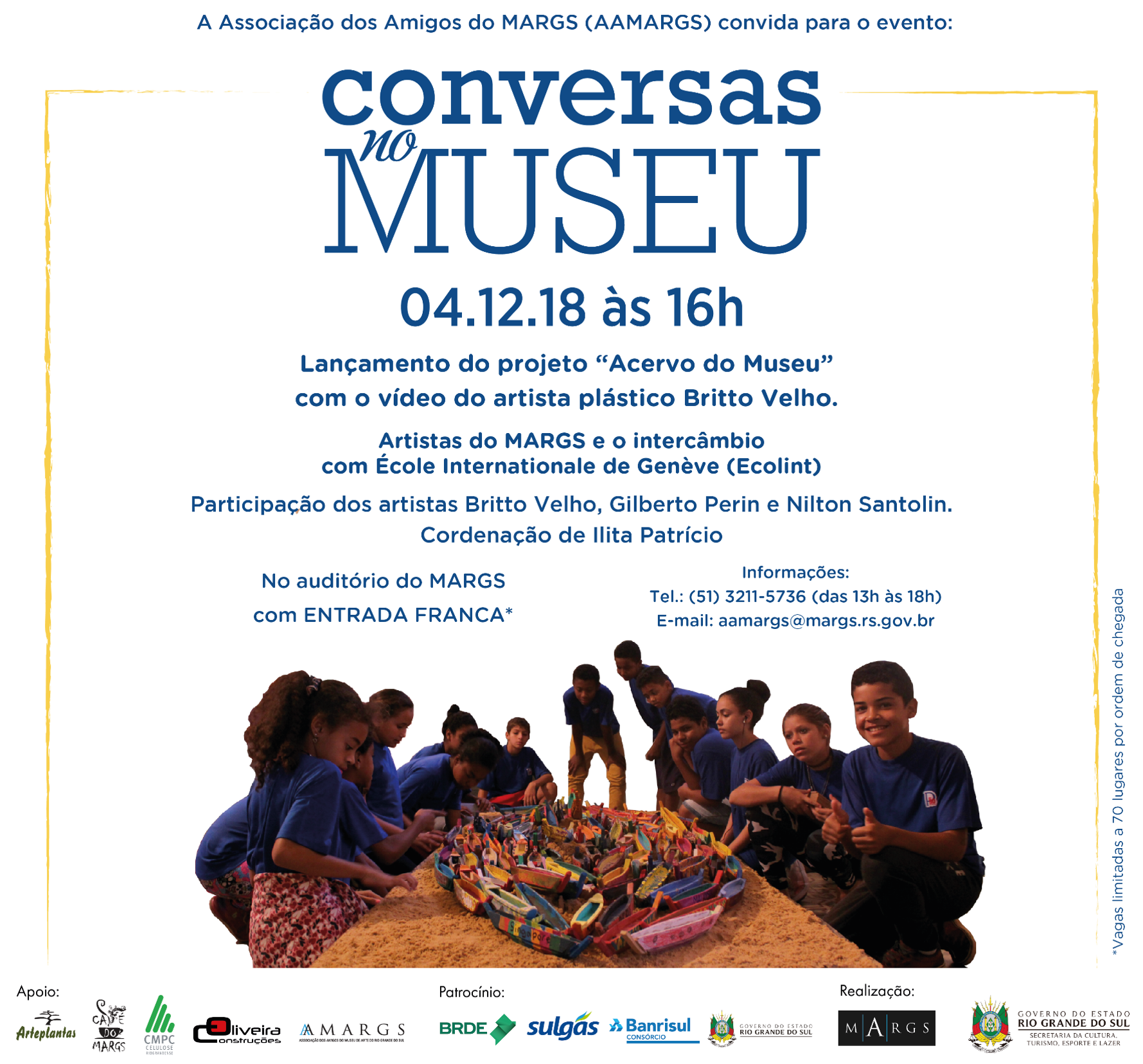 CONVERSAS NO MUSEU
