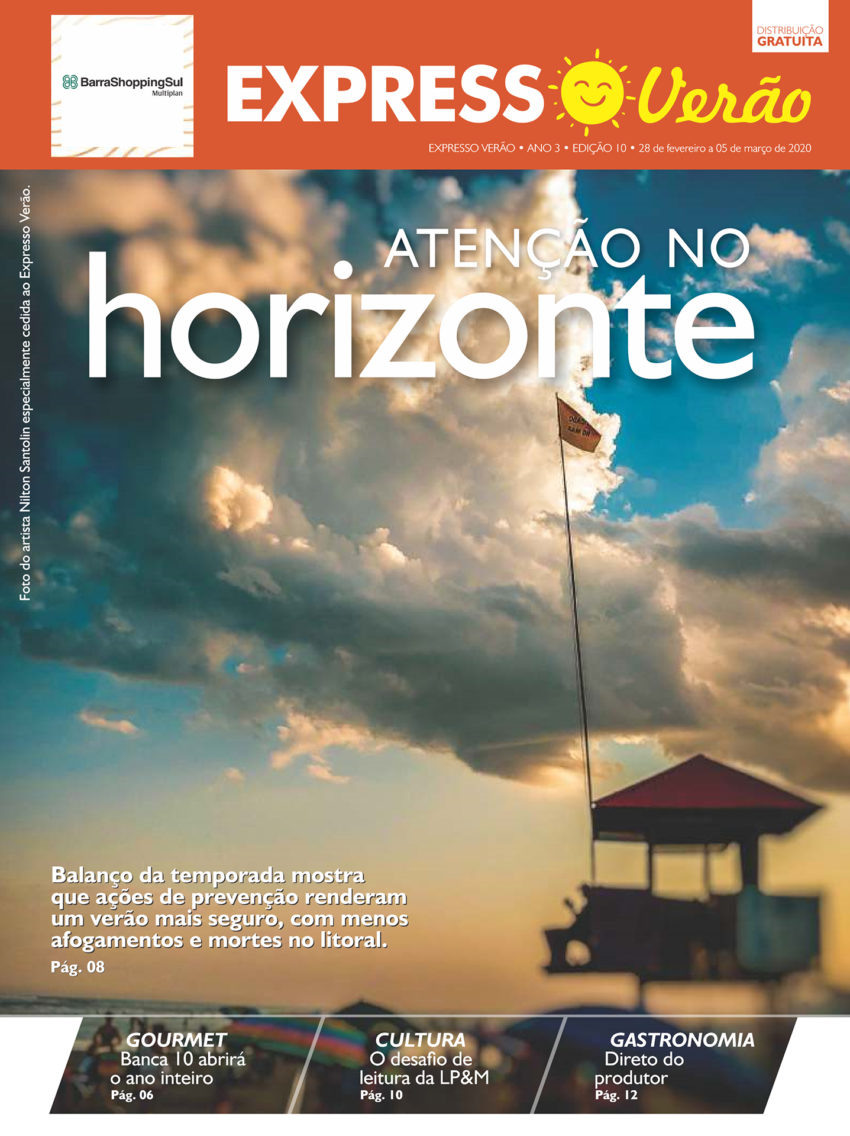 Foto Santolínica é capa do Jornal Expresso Verão